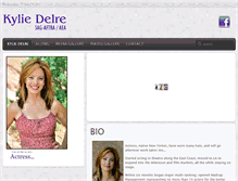 Tablet Screenshot of kyliedelre.com